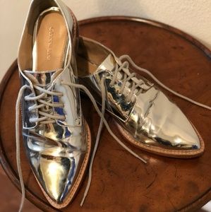Gianni Bini Metallic Oxford